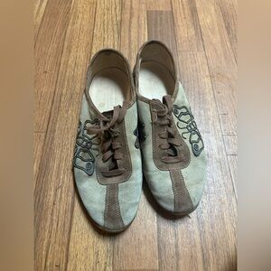 Coach  Tan and Brown Casual Shoes